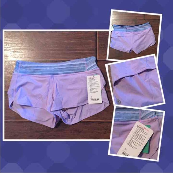 💥LAST PAIR💥 Lululemon Speed Short Lilac Wave - Picture 3 of 4