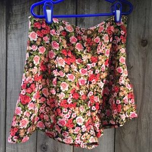 Floral Flowy Shorts
