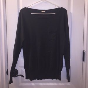 Dark gray J. Crew sweater