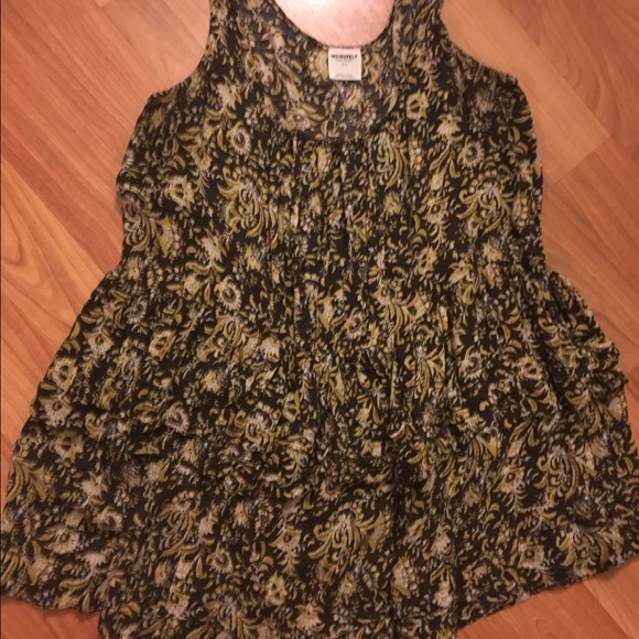 Free People Intimately Floral Tunic/slip