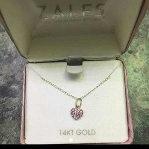 Zales BNIB necklace infant/toddler