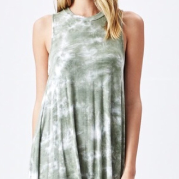 🌟SALE!🌟Tie Dye Boho Swing Dress! - Picture 4 of 4