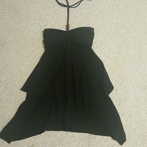 Last Day Before I Donate! Black Strapless Dress