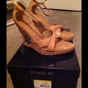 Cute Wedge Bebe shoes