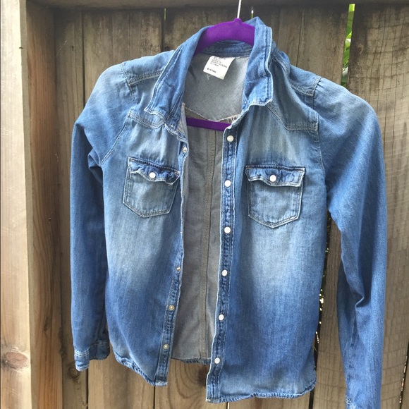 Denim Button Down