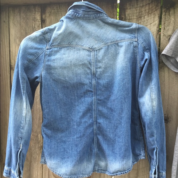 Denim Button Down - Picture 3 of 3
