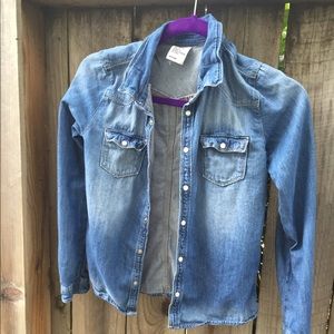 Denim Button Down