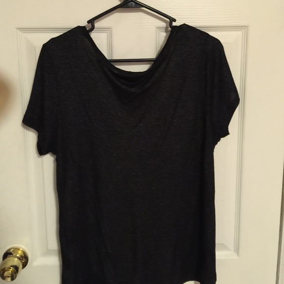 Metallic silver tee - Picture 4 of 4