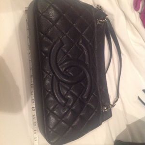 ‼️Sold‼️ Beautiful Black Chanel tote bag