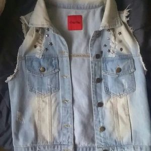 Jean summer vest LAST CHANCE