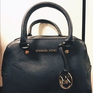 Michael Kors Navy Handbag