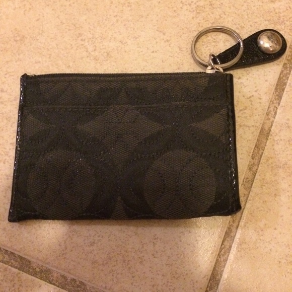 Coach keychain wallet - I can't live without this!