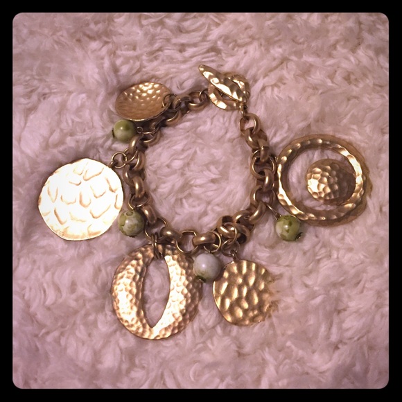 Green &Golden Bracelet🌵🌵