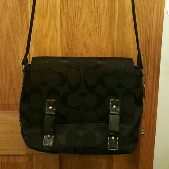 Coach messenger/laptop bag