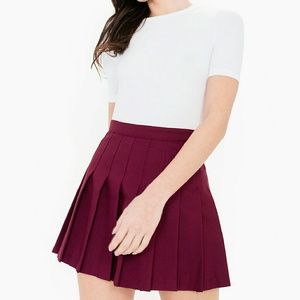 Tennis Skirt Maroon