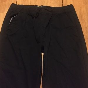 Black joggers