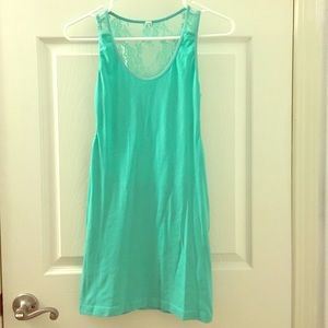Bodycon Tiffany blue dress