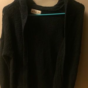 Hooded cardigan