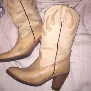 Frye cowgirl boots