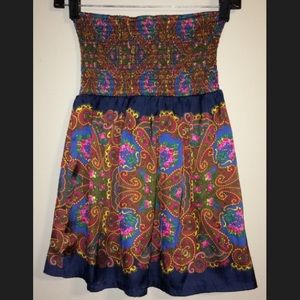 Paisley Printed Forever 21 Tube Top