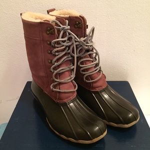 Sperry Top-sider Shearwater Boots Dark Brown