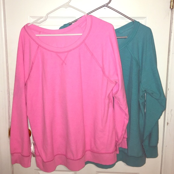 Pink and green sweatshirt - Picture 1 of 4