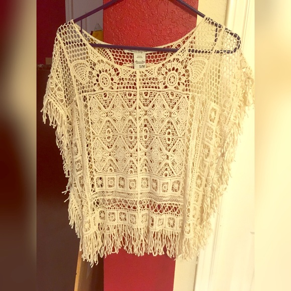 Crotchet cover up