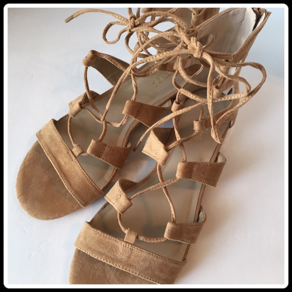 $25✂️LAST CALL ✨HP✨GLADIATOR LACE-UP SANDAL - Picture 2 of 4