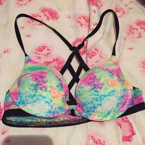 Victoria secret Pink, front clasping bra.