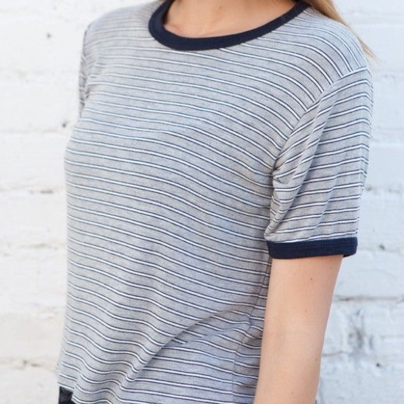 Brandy Melville Tops - Striped cropped tshirt/brandy Melville