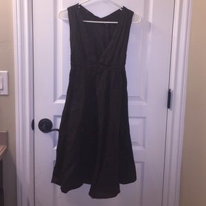 Dark brown dress