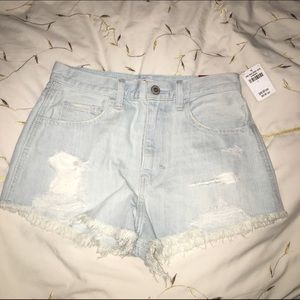 NWT Hollister high waisted shorts
