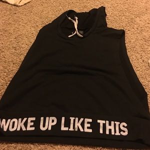 Shirt with big arm holes