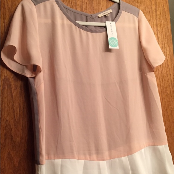 41Hawthorn Timian Peplum Blouse