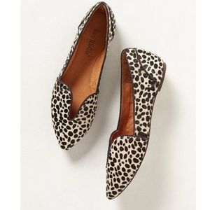 Anthropologie Gee Wawa Lydia flat calf hair