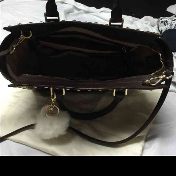 ‼️SOLD‼️Michael Kors XLarge Dark brown Selma purse - Picture 2 of 4