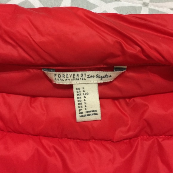 Red bomber vest - Picture 2 of 4