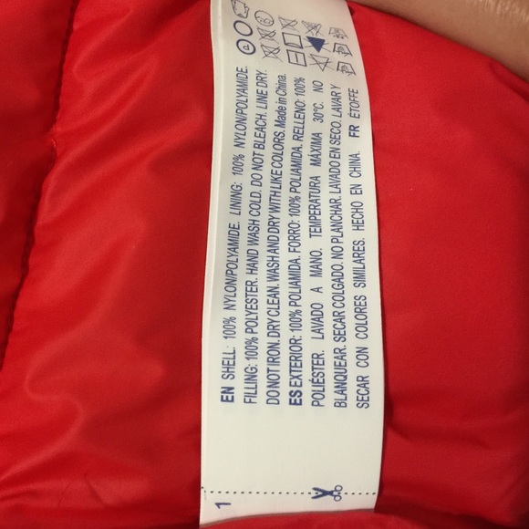 Red bomber vest - Picture 4 of 4