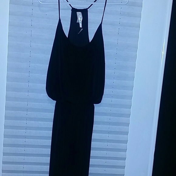 All black jumpsuit.