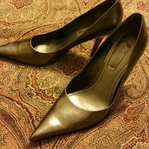 Pewter Nine West Heels