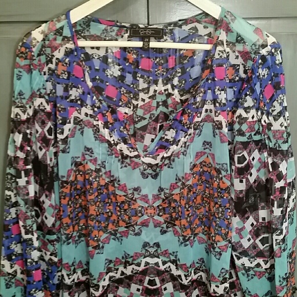 Jessica Simpson Sheer Top