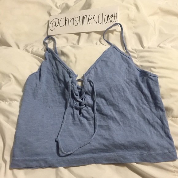 Brandy Melville Other - Brandy Melville blue Bethany tank