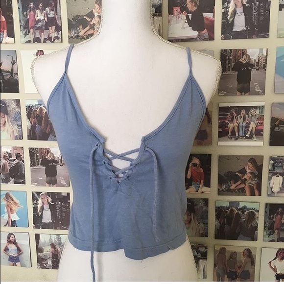 Brandy Melville blue Bethany tank - Picture 2 of 2
