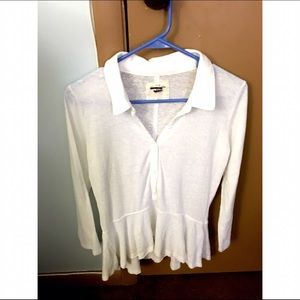 SOLD Like NEW white Abercrombie & Fitch