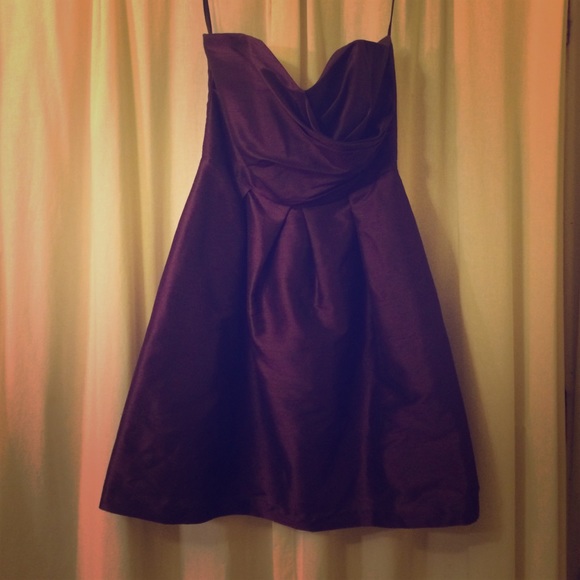 Purple size 10 bridesmaid dress