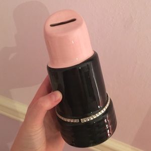 Lipstick piggy bank!
