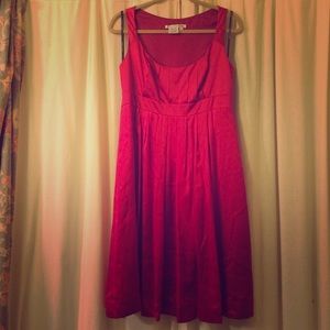 Red Silk Dress