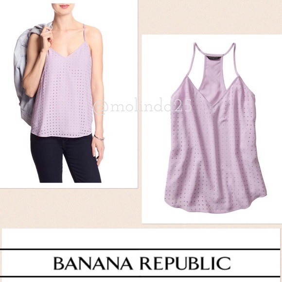 🆕Banana Republic Perforated Tank Top - Picture 3 of 3