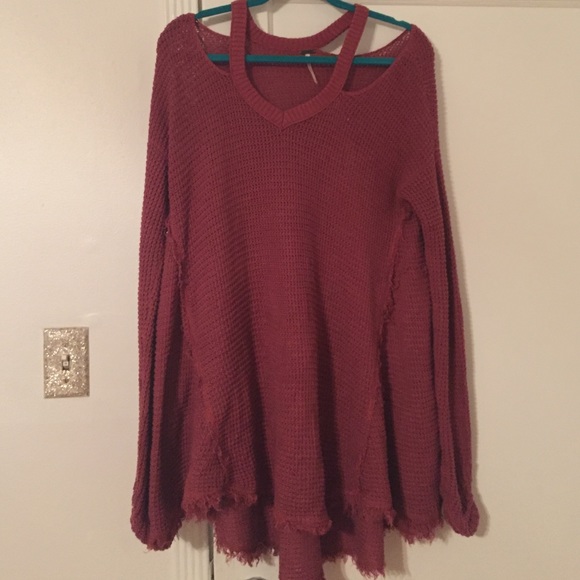Free people sweater. Worn twice