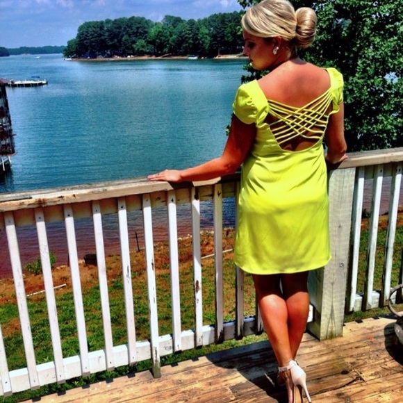 Neon Yellow Dress